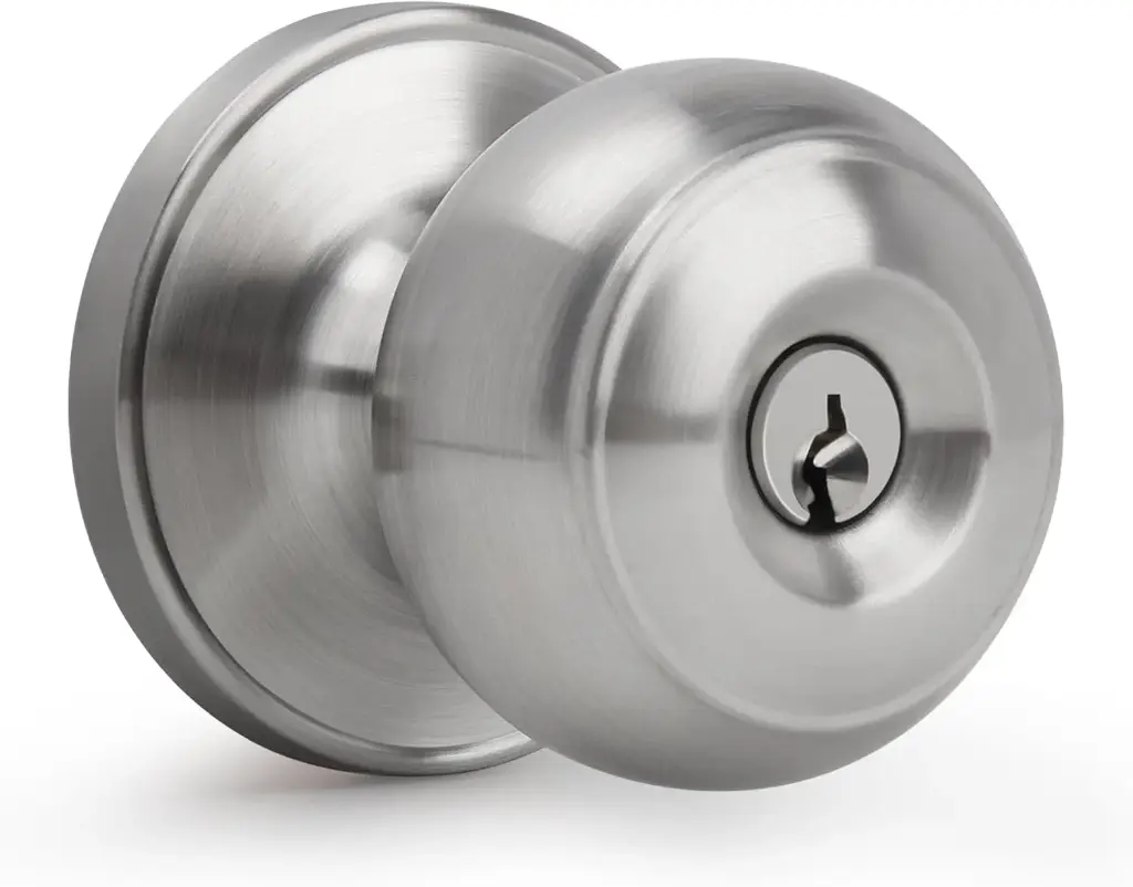 帶鎖入戶門把手