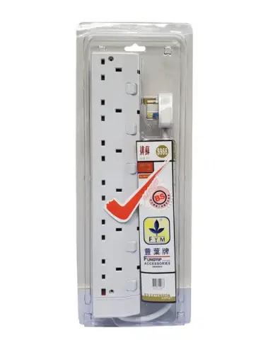 豐葉（Fung Yip）6 位 13A 拖板（型號 S966）